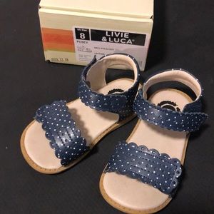 Toddler 8 leather sandals